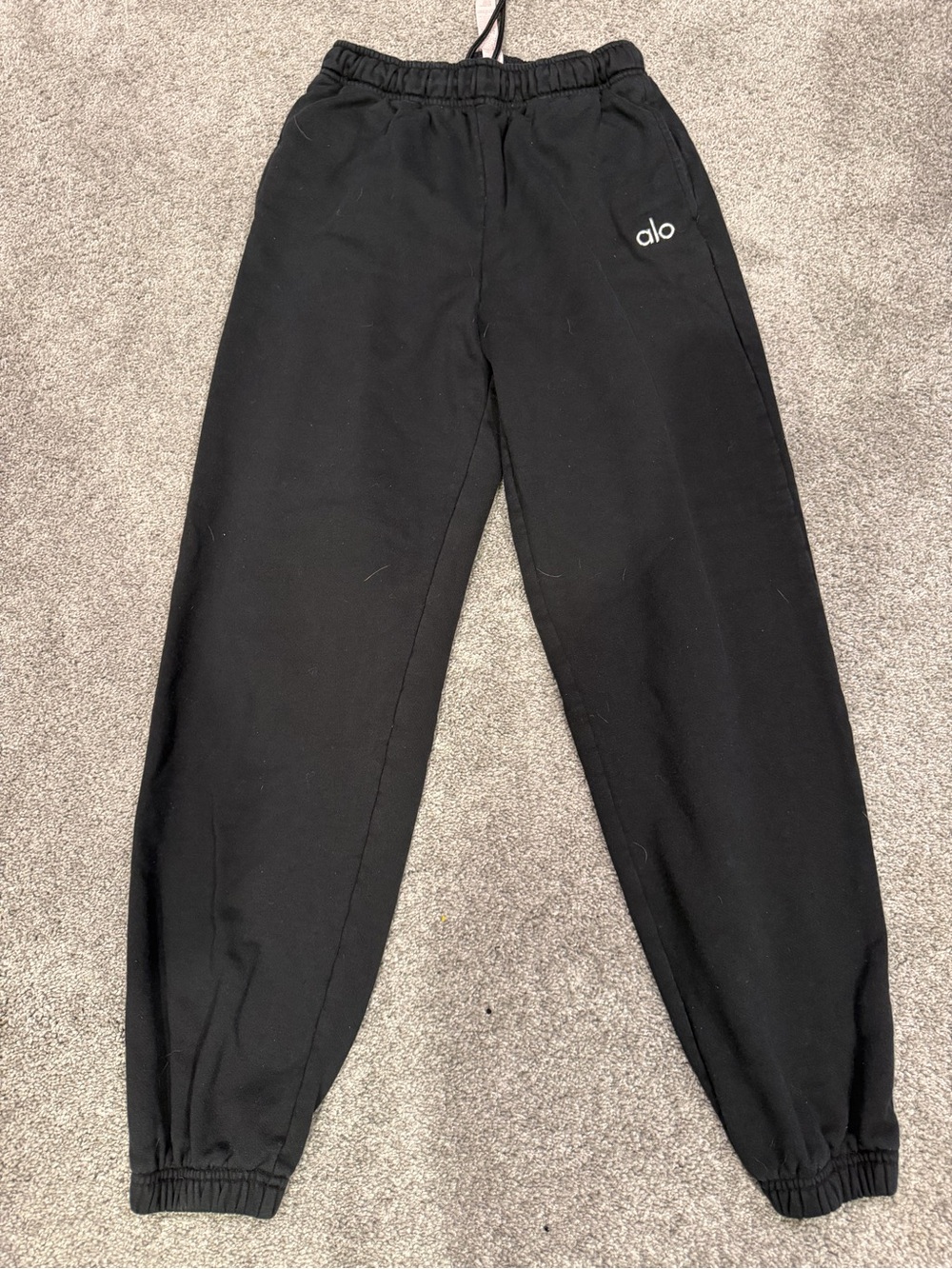 ALO Yoga Black Track Joggers